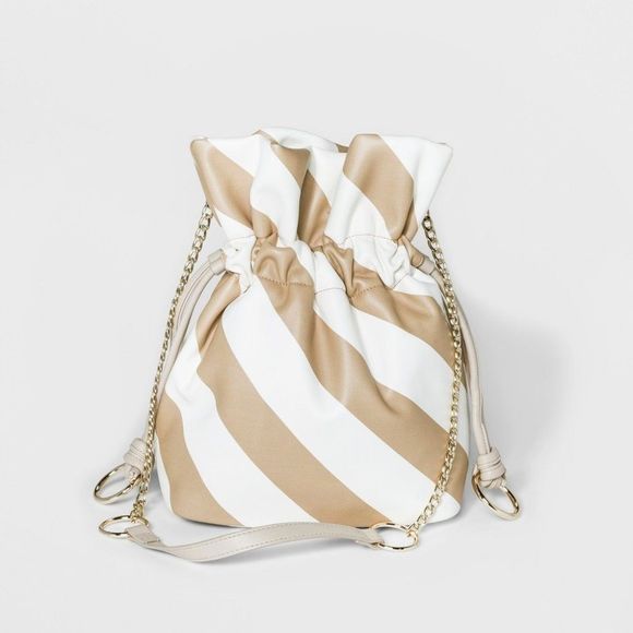 Striped Martha Crossbody Bag - Who What Wear™  Free shipping - Picture 3 of 8